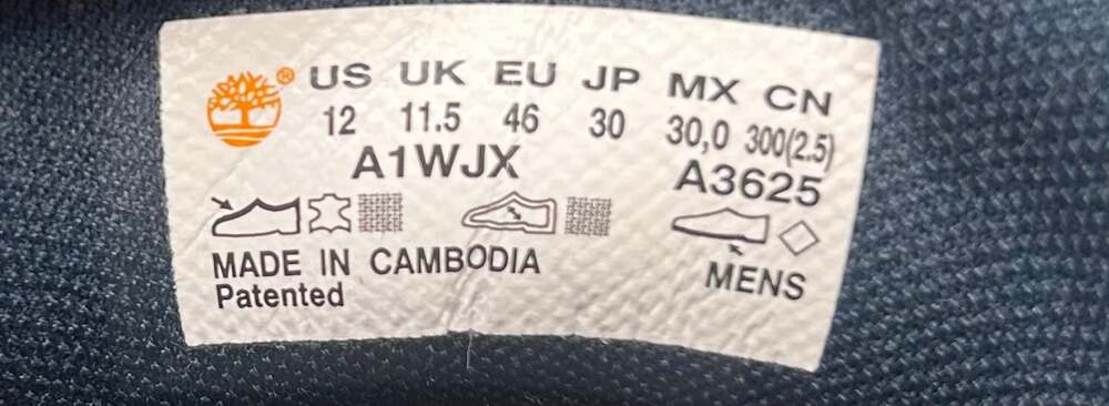 Timberland Men's Groveton Chukka Sneakers Navy Blue Nubuck A1WJX - Picture 4 of 7